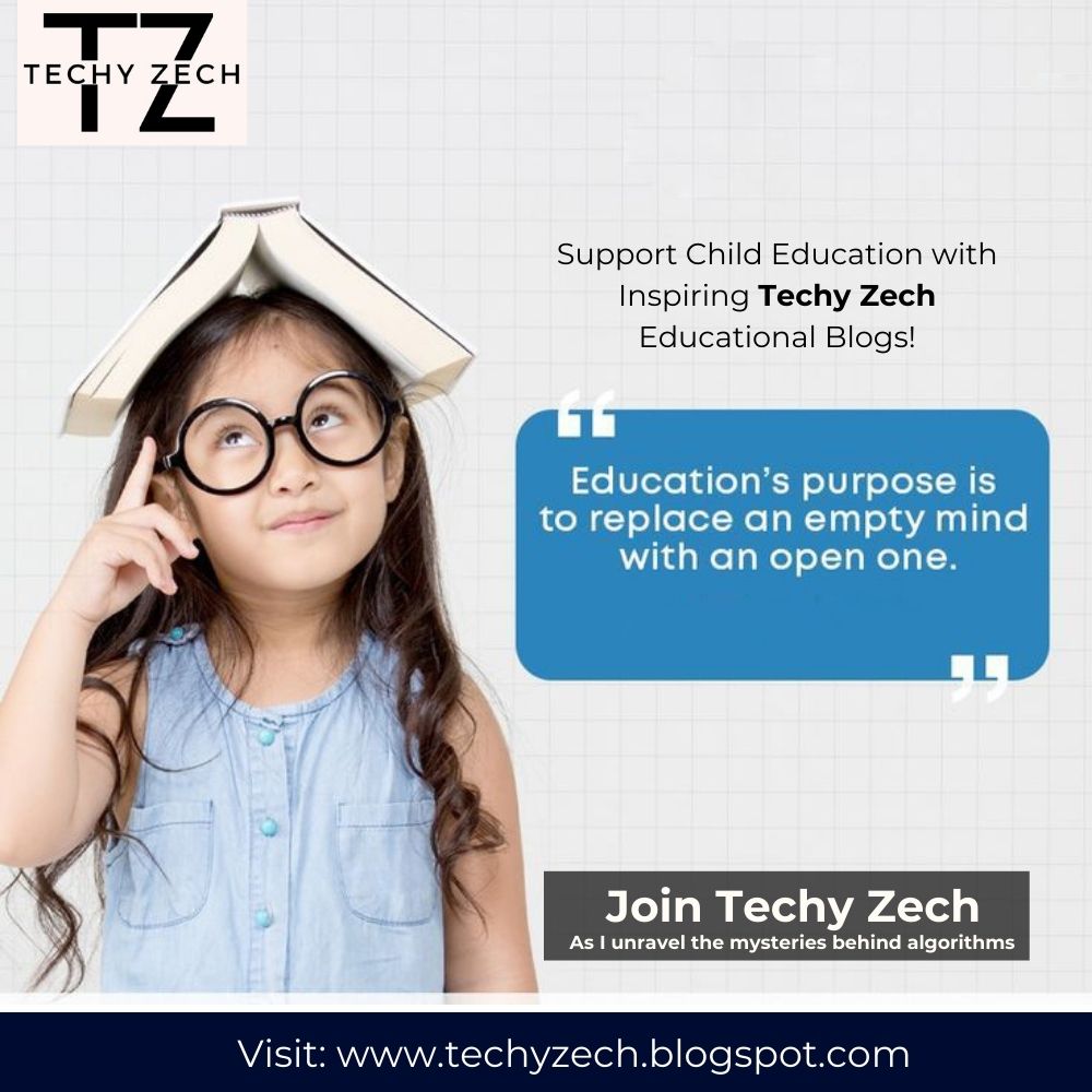 TechyZech's tweet image. Boost your knowledge and take your career to the next level with Techy Zech – your go-to online education blog! 🚀✨

📖 Explore now: techyzech.blogspot.com

#LearnAndGrow #TechyZech #EducationForAll #KnowledgeMatters #StayCurious #UpgradeYourSkills