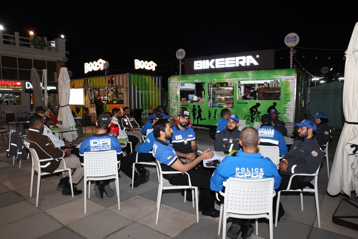 DubaiPoliceHQ's tweet photo. #News | Dubai Police Hosts Bicycle Patrol Teams’ Meeting to Exchange Expertise and Enhance Security Operations
Details:
https://t.co/U6bKFfcmkO
#YourSecurityOurHappiness
#SmartSecureTogether https://t.co/T2oC6xC60d