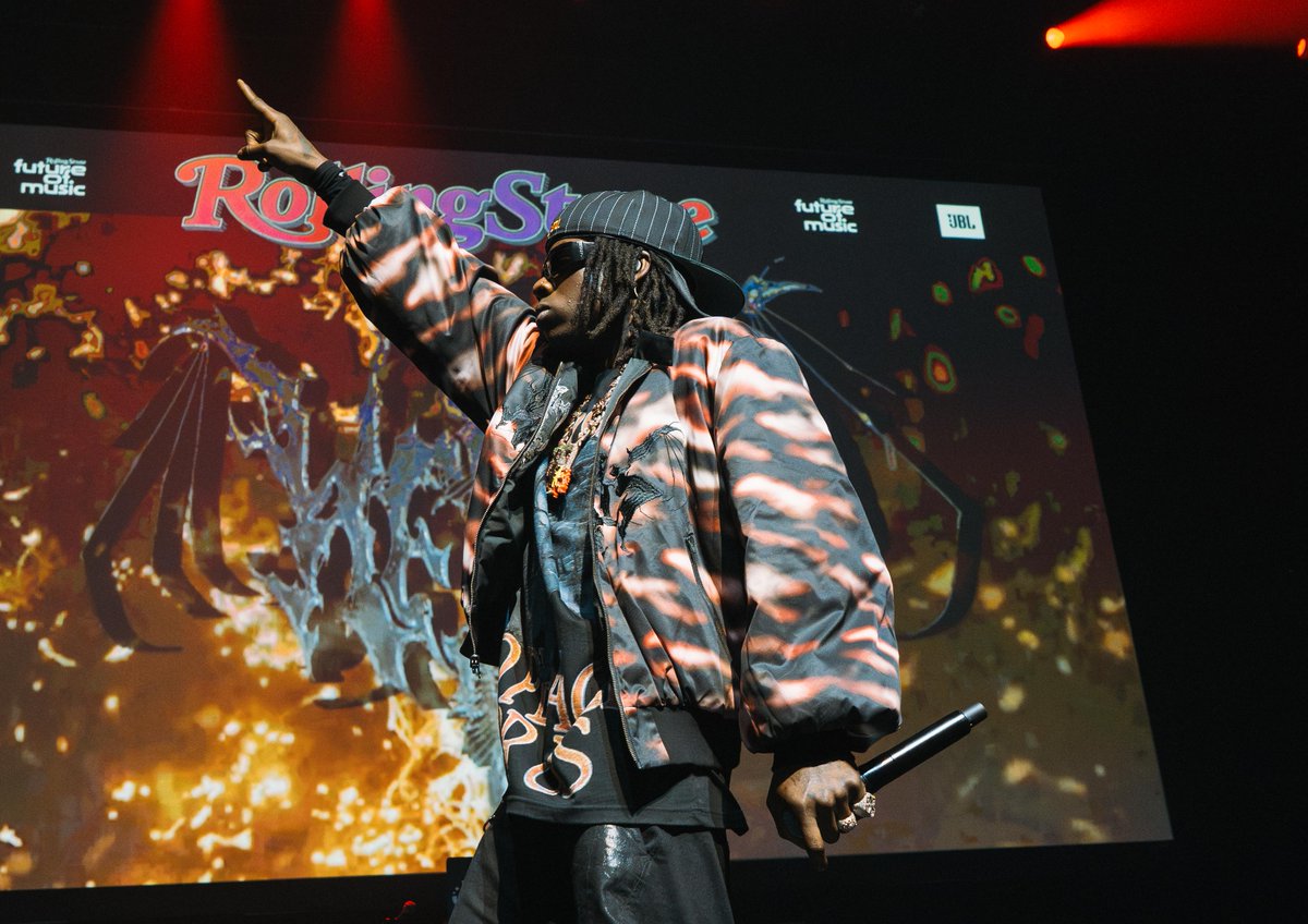 acllive's tweet photo. Afrobeats visionary coming through🎶...@heisrema takes the #RollingStoneFutureofMusic stage at ACL Live! #sxsw #acllive 

📸 : Alison Narro https://t.co/kdj7LKXrtv