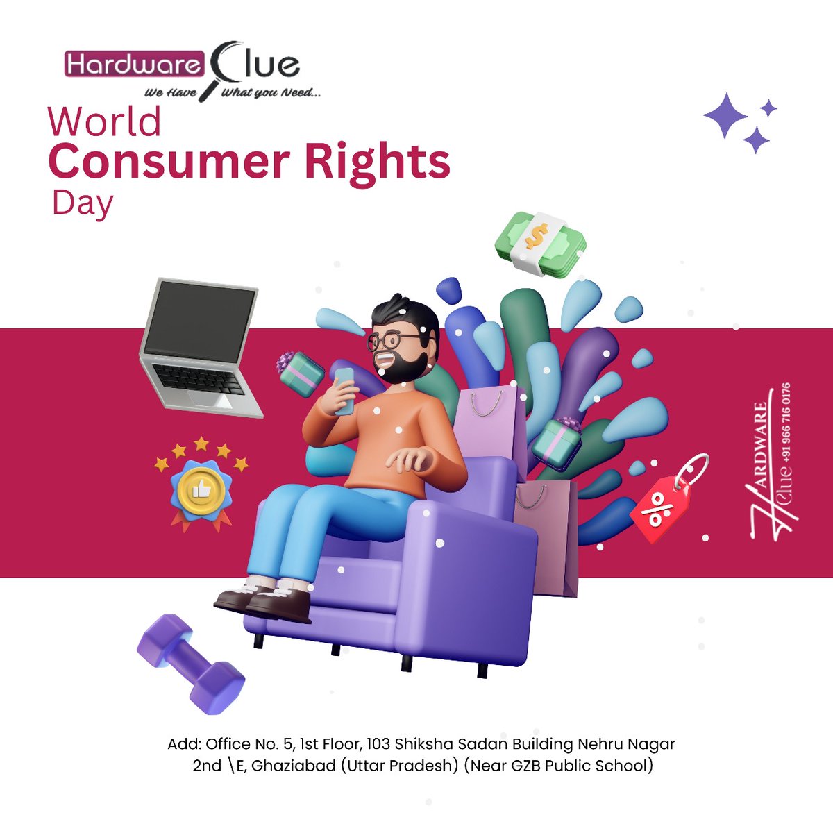 clue_hardware's tweet photo. Your Rights, Your Power! 🛍️⚖️
This #WorldConsumerRightsDay, stand up for fair prices, quality products, and honest business practices. Because every consumer deserves the best! 💪🌍
#ShopSmart #ConsumerFirst #FairTrade #WCRD2025 #ConsumerAwareness #RightToQuality #FairMarket https://t.co/k0h27hrpP4