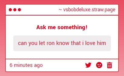 Vs. Bob Deluxe | Bob's Banter! tweet media