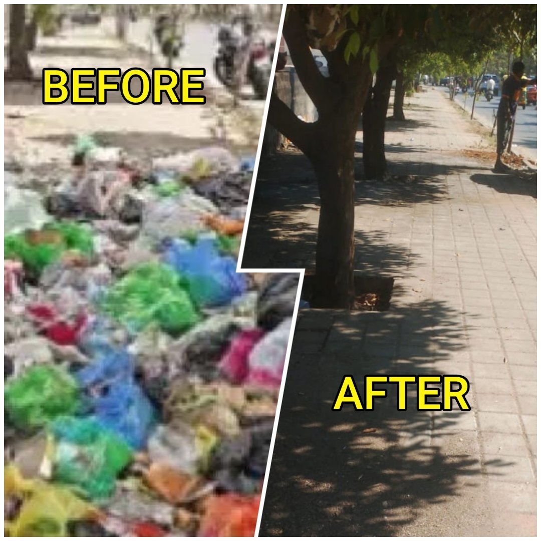 BCCCofficial's tweet image. Grievance resolved in short time by #BSWML.

#BSWML has taken swift action to clear the black spot at Mallathalli Road #RRNagar zone. Working towards black spot removal in all other parts of city to keep city clean.

#BBMP #BBMPCares #DKShivakumar #bbmpchiefcommissioner
