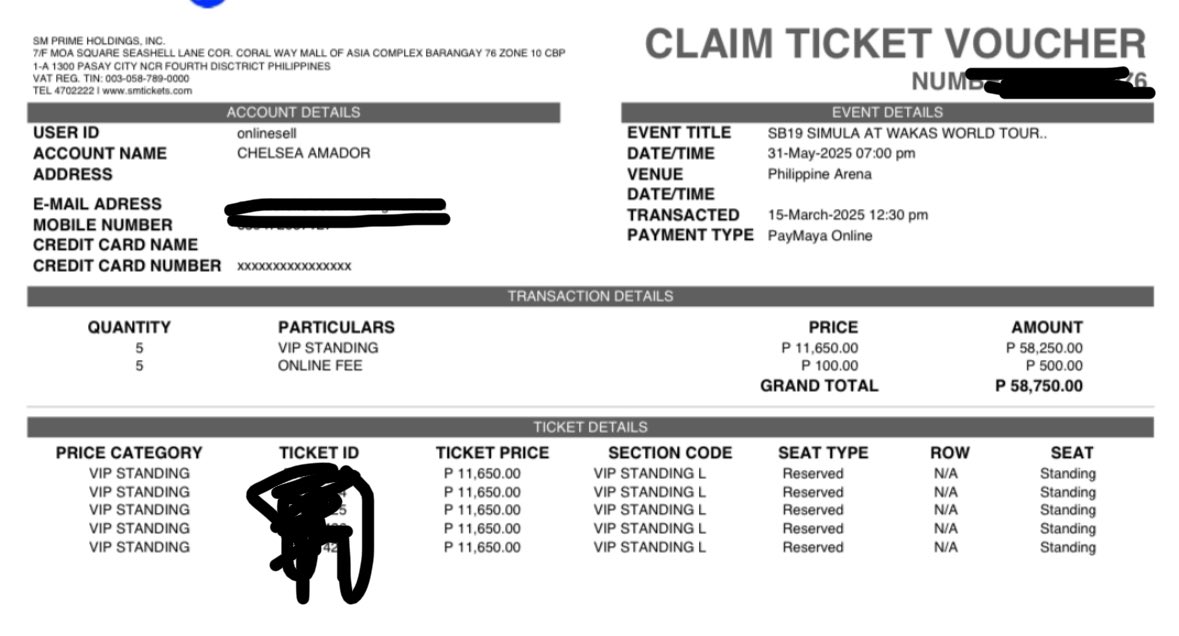 pag talaga hindi para sakin yun ticket nakakapag secure aq ehno 😭