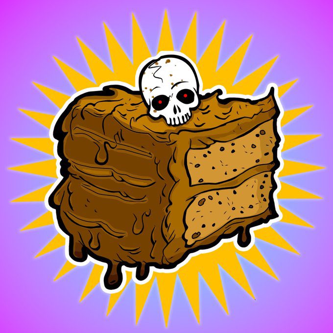 gm 𝕏 ☕️

Got room for cake? 🍰

Art by <a href="/dice_bad/">Bad-Dice</a>