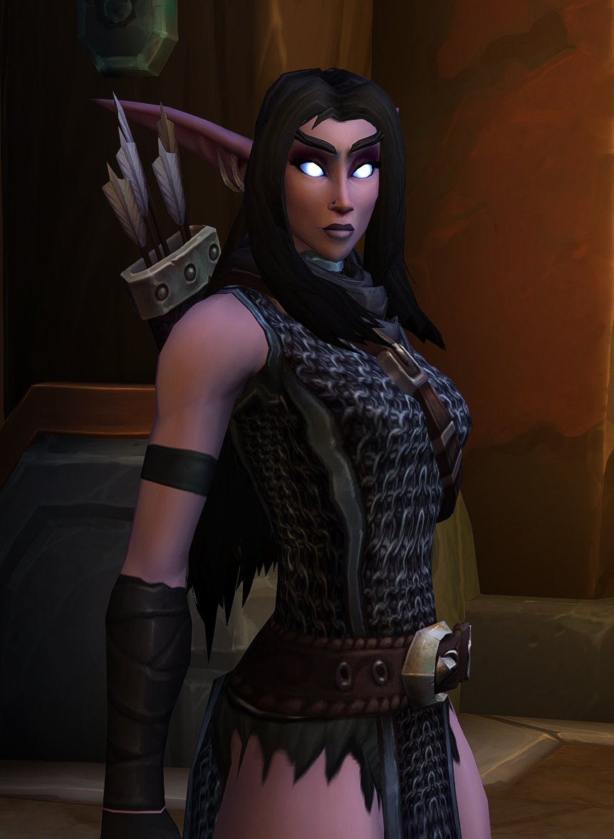 Neiara_'s tweet photo. Bit of a different mog for a bit since mail finally got a nice loincloth #warcraft https://t.co/07jP4cqcFF