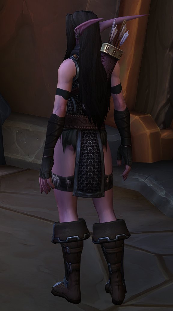 Neiara_'s tweet photo. Bit of a different mog for a bit since mail finally got a nice loincloth #warcraft https://t.co/07jP4cqcFF