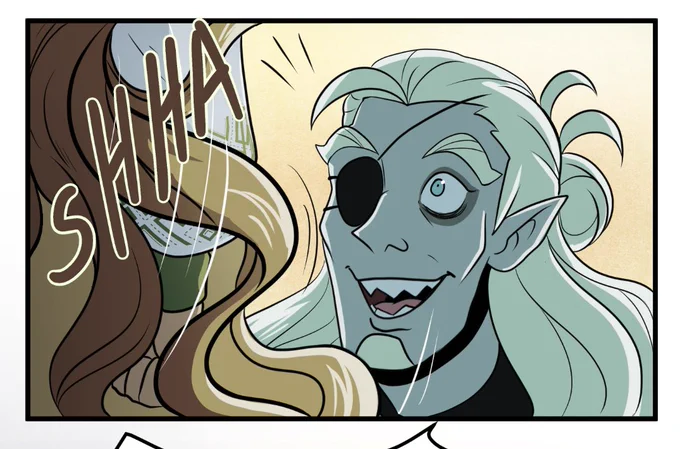 That is the face of someone who is being scolded by a milf. 