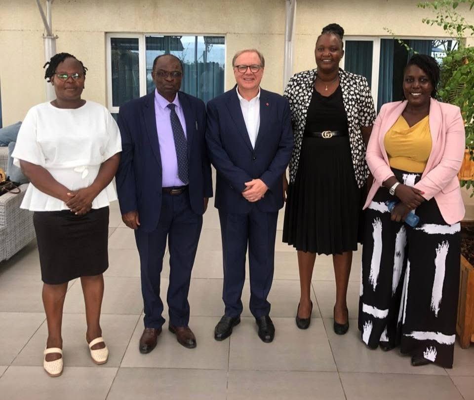 stadakenya's tweet photo. We honoured an invitate from @CanHCKenya to learn more about the Canada Fund for Local Initiatives. The CFLI is a grants program that supports local projects designed and implemented by local organizations. 
We also attended a reception hosted by the High Commissioner of Canada. https://t.co/xLWuk16KUF