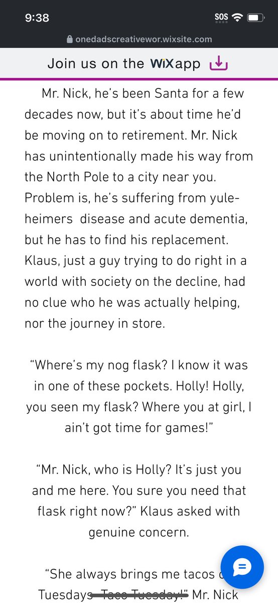SpeakYoPiece's tweet photo. #SantaAndTheTorch🎅🏾 the short story you’ve been missing in your lineup GUARANTEED 🫡💯 Enjoyable for ALL AGES whether you read it to a 7yo or even if you’re 47 and alone. #indieauthor #readers #readersoftwitter #RepostLikeCommentShare
https://t.co/IZinxChO5u https://t.co/BuleM5KI4j