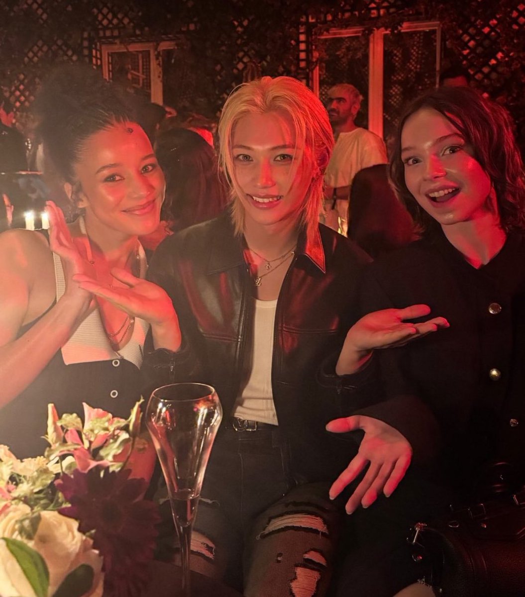 Late nights, city lights, and nothing but good vibes. Kicking it at the LV after-party with Emma &amp; Chase—fashion, music, and the right people make it all hit different. Just taking it all in, no rush, no stress. Stay cool, stay golden.
