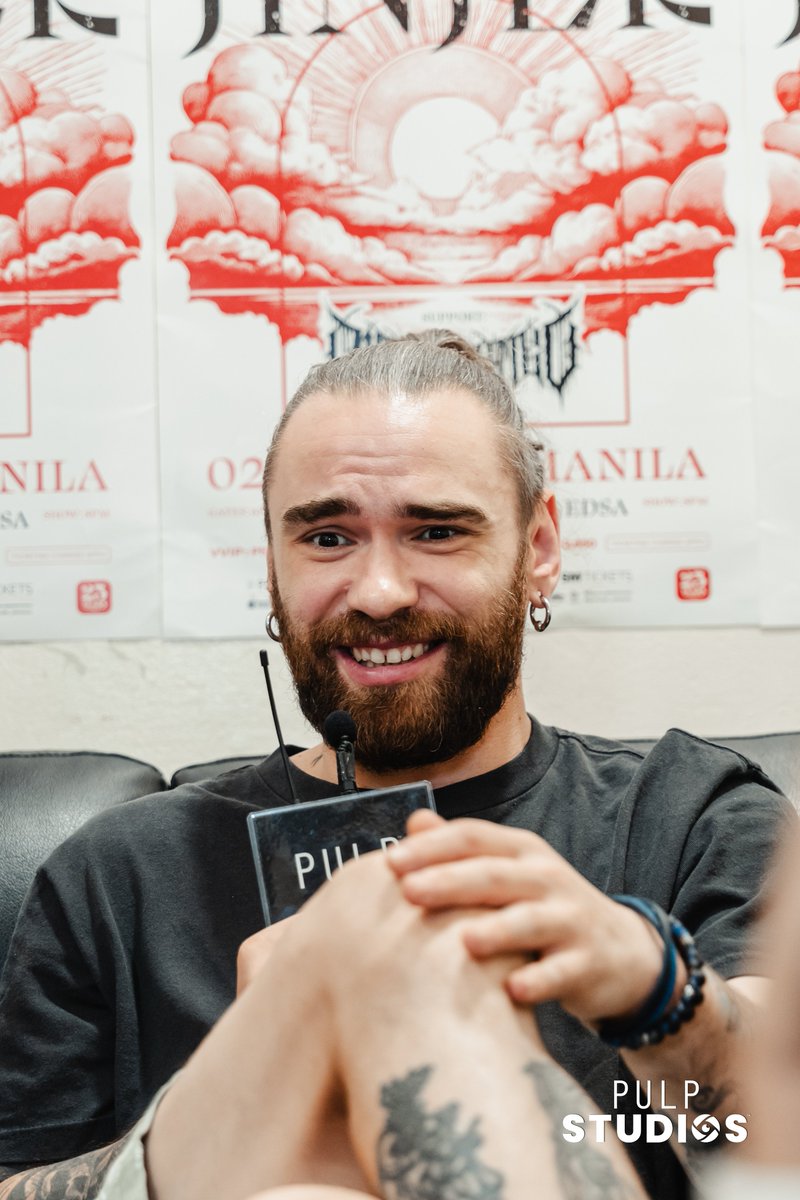 pulpstudiosph's tweet photo. MORE MOMENTS WITH #JINJER! ๐ค๐ฅ
Tattoos or surprise hairstyles? ๐ฌ The band took on our Would You Rather challenge, and their answers were too good to miss!
Missed the full interview? ๐ข
๐บ WATCH HERE: https://t.co/dFsFpV9oWe
#PULPStudios #CandidCorner @jinjerofficial https://t.co/xMqpgDehxD