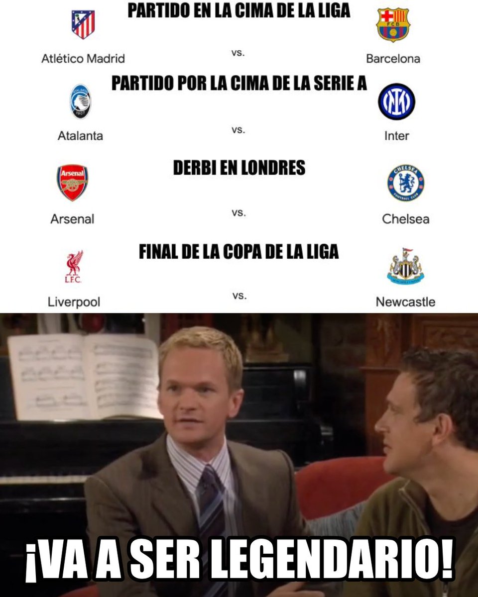 Lo que nos espera el domingo. HERMOSA LOCURA.