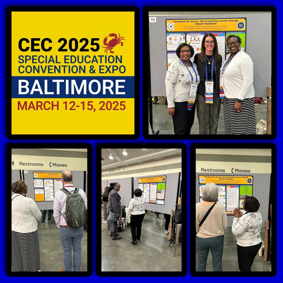 Middle Georgia RESA (@middlegaresa) on Twitter photo Dr. Damita James <a href="/daaj14/">Dr. Damita James</a>, Dr. Karen Jones <a href="/HoustonCountySD/">Houston County School District</a>, and Mrs. Larissa Beecher shared their transition work for early learners at the CEC convention. Great conversations that sparked ideas with fellow special educators #learningfromandwithothers Dr. Damita James <a href="/daaj14/">Dr. Damita James</a>, Dr. Karen Jones <a href="/HoustonCountySD/">Houston County School District</a>, and Mrs. Larissa Beecher shared their transition work for early learners at the CEC convention. Great conversations that sparked ideas with fellow special educators #learningfromandwithothers