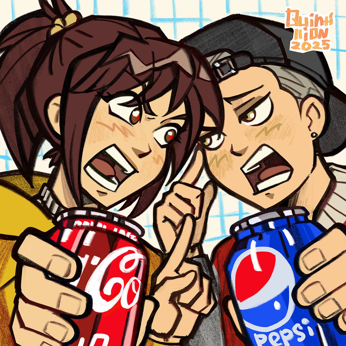 quintilli0n's tweet image. #snk #aot castes⚡️ Sasha &amp;amp; Connie debate