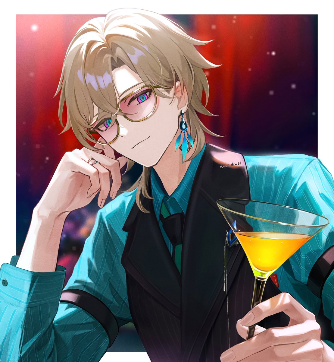 anna_drw01's tweet image. 遅刻𝘏𝘢𝘱𝘱𝘺 𝘞𝘩𝘪𝘵𝘦 𝘥𝘢𝘺
 #Aventurine