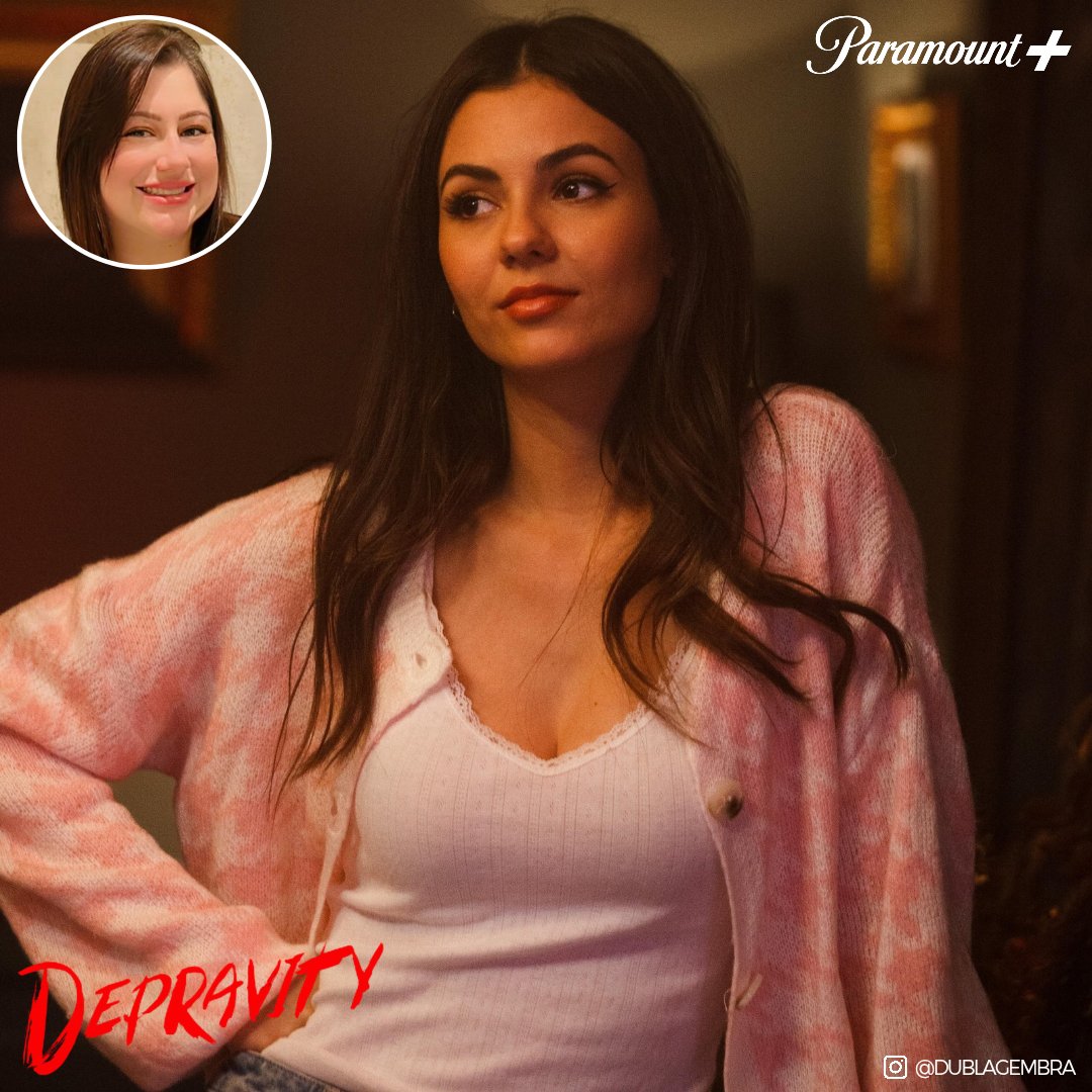 dublagembra's tweet photo. O filme ‘Degradação’ (Depravity) já está disponível no Paramount+ com Kate Kelly na voz da Victoria Justice.

Três vizinhos descobrem uma fortuna escondida em obras de arte roubadas, mas acabam presos em um jogo sádico de sobrevivência criado por um possível assassino em série. https://t.co/9cpxrVIW5o