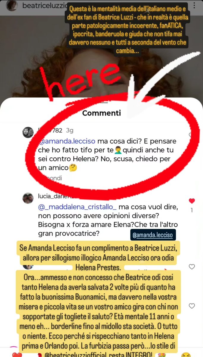 Federico Casadei (@feffe1992) on Twitter photo Ciò che penso degli ex Luzzers, ex Nikiters, domani ex Heleners fino a tornare agli ex fan della luminare del nulla GATTAMORTA LaRosa🤡🤏🏻
Siete solo vento
Fan di tutti e di NESSUNO! #GFrouge #beatriceluzzi #iostoconbea #FUORISIGNORINI #FUORICESARA #FUORISTEFANIA <a href="/Beatrice_Luzzi_/">BeatriceLuzziOfficial</a> Ciò che penso degli ex Luzzers, ex Nikiters, domani ex Heleners fino a tornare agli ex fan della luminare del nulla GATTAMORTA LaRosa🤡🤏🏻
Siete solo vento
Fan di tutti e di NESSUNO! #GFrouge #beatriceluzzi #iostoconbea #FUORISIGNORINI #FUORICESARA #FUORISTEFANIA <a href="/Beatrice_Luzzi_/">BeatriceLuzziOfficial</a>