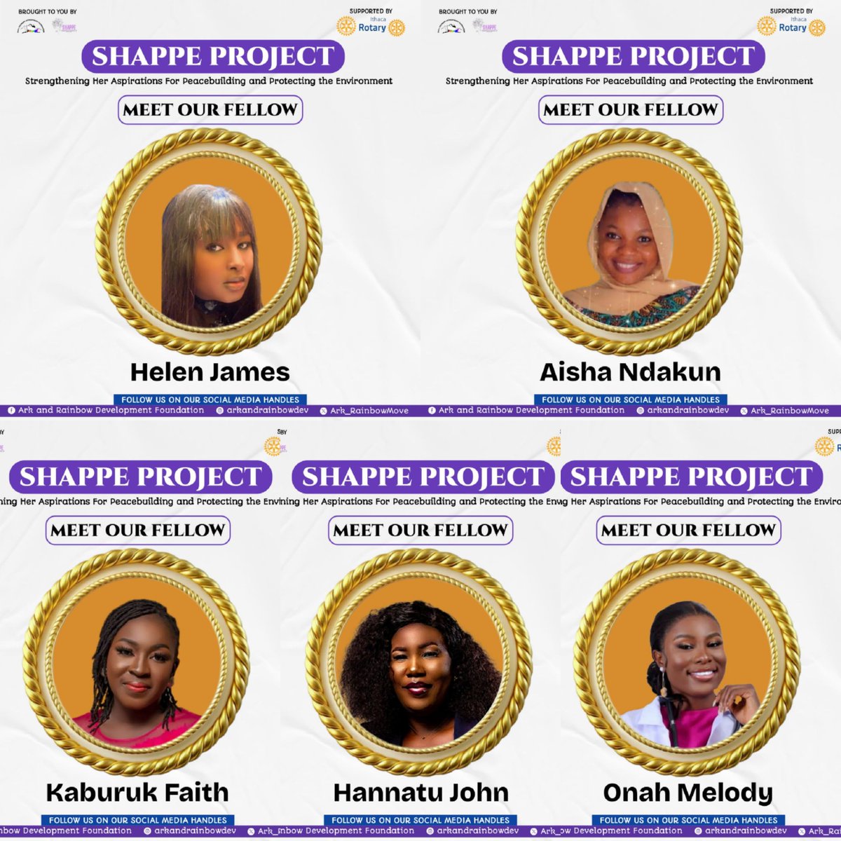 Ark_RainbowMove's tweet photo. Meet fellows of our SHAPPE Project🥳🥳🥳

#SHAPPEFellowship #SHAPPEProject #SHAPE4ClimateChange https://t.co/UjLfNJfAjk