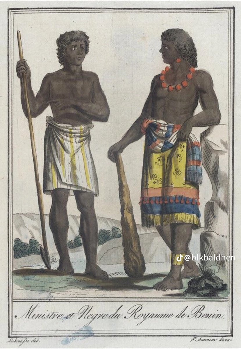 The presence of clubs in Benin has always fascinated me

As you can see the Dutch depicted what was probably either the Uwangue or the Ohen-Okhuaike with a club.

This is actually consistent with a certain Benin Plaque.