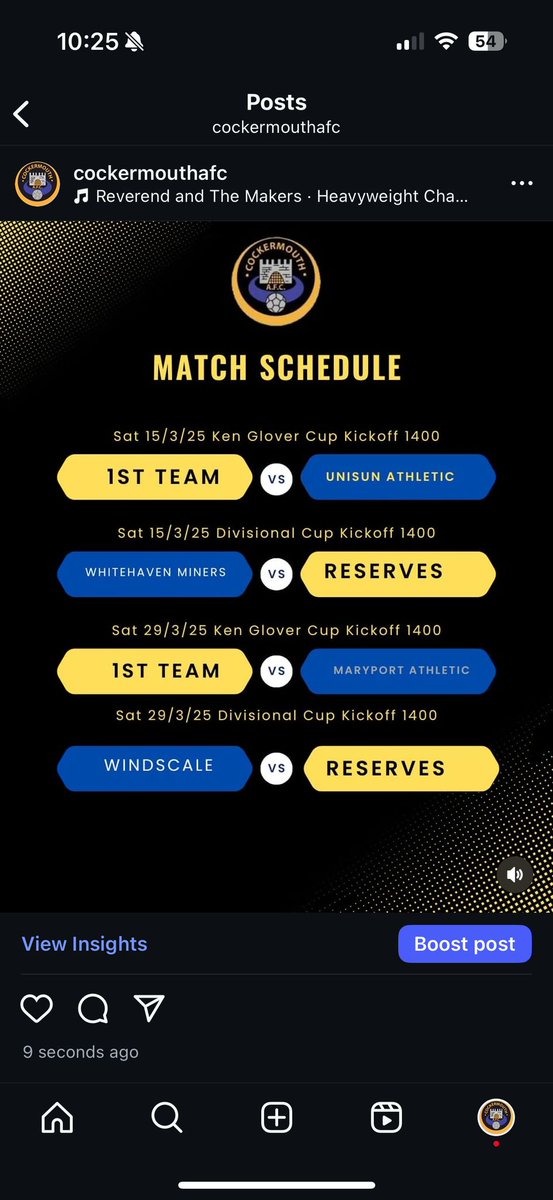 Cockermouthafc's tweet photo. Reminder of our upcoming games this month https://t.co/rmatV6Yv94