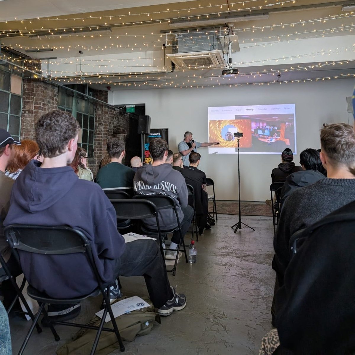 drewnotweird's tweet image. Had the privilege to speak to 3rd &amp;amp; 4th year GCU design students yesterday about the greatest thing I&apos;ve ever done with my life... the Kinder Tower. A one-of-a-kind structure made entirely from 100s of Kinder egg pods. Needless to say they were all very impressed. #thoughtleader