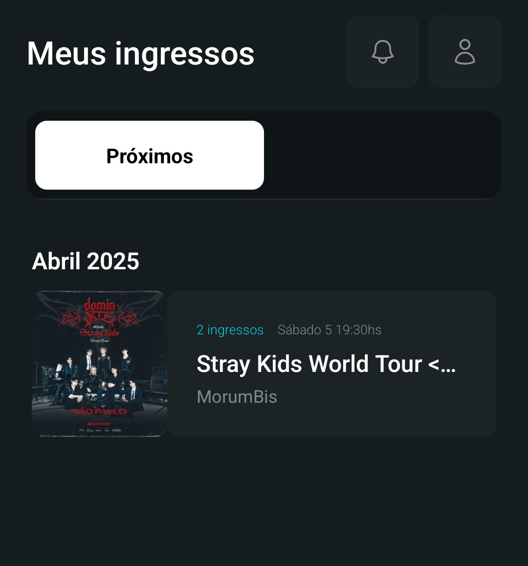 sracheeks's tweet image. VENDO 2 INGRESSO SHOW STRAY KIDS GENTE

🗓️ 05/04 - SP
🎟 Arquibancadas
💸 500 cada
motivo: não vou mais conseguir ir por motivos de SP ser longe para um kct (sou de SC)

palavras chave: stray kids vendo venda show ingresso arquibancada são paulo skz
