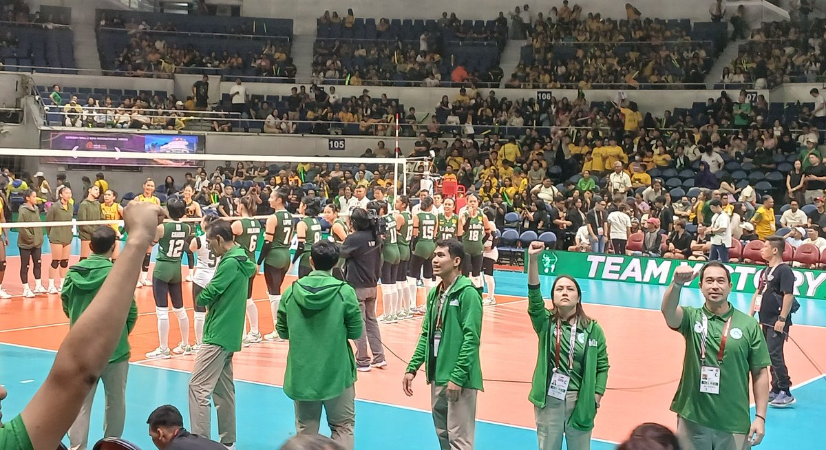mikaaa01's tweet photo. Congrats girls 💚🥹 girls were playing with confidence! ✨️💚 https://t.co/sEHxAYPmux