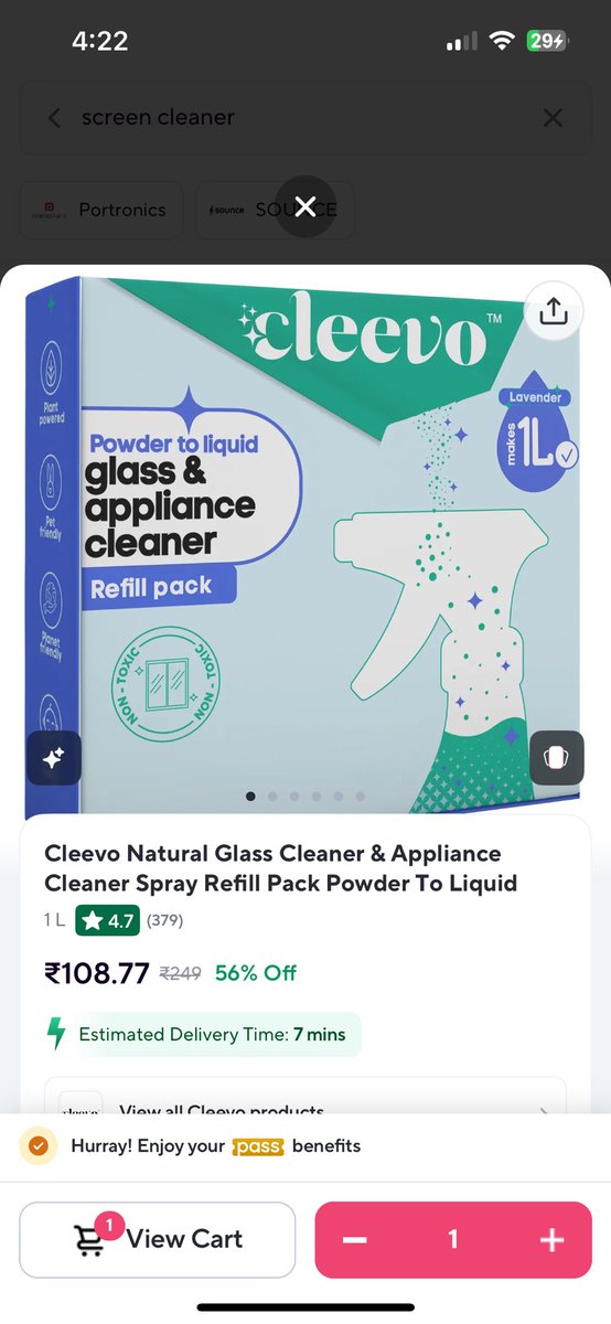 flawsinsystem's tweet image. Noticed a major pricing discrepancy in Zepto app @ZeptoNow @AaditPalicha @v0hra. The price shown initially vs. final checkout price doesn’t match! Is this a bug or a deliberate attempt to mislead customers? Transparency matters! #ConsumerRights #FixTheBug #Zepto