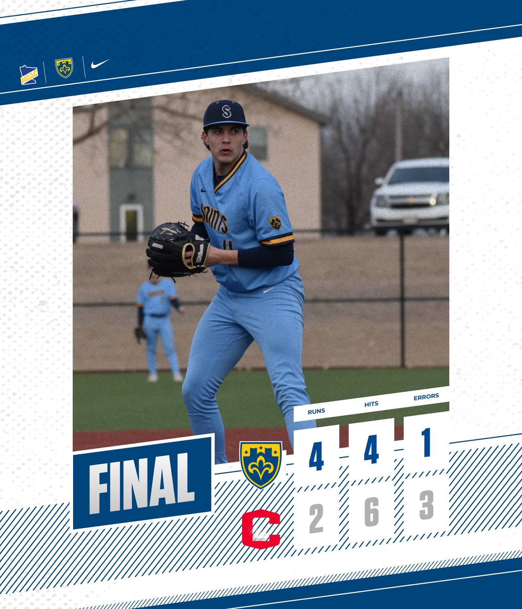 cssbaseball's tweet photo. EXTRA INNINGS THRILLER ⚜️.

Jack Tiemann 2 RBI go ahead single 
Schelonka Win, 2IP, 0 R
Stoeckle, 1 IP, 3 K, Save https://t.co/xFSQdMd3Hq