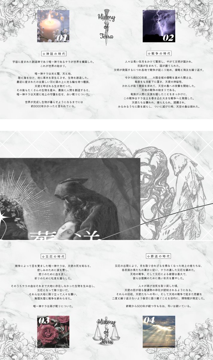 fools__funeral's tweet photo. ✧こちらは募集ポストではありません

⋆⋅⋅⋅⊱∘─────────────∘⊰⋅⋅⋅⋆

　人数固定ストーリー進行型企画
　　　　 【#愚者の葬送】

　　　　　　 ♢♢♢

　　　その日、天使は滅びた。

⋆⋅⋅⋅⊱∘─────────────∘⊰⋅⋅⋅⋆
#創作企画  #一次創作企画 https://t.co/rQGqaHPanL