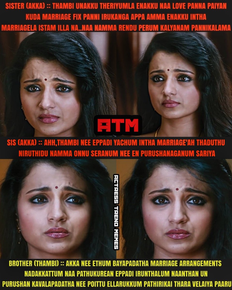 ATMKING20's tweet photo. The Homely Elder Sister And
 Weird Younger Brother'S Lust 
Story Series [Chapter Four4]
And Final Chapter [The End]......
#ATM #ActressTrendMemes #BroSis
#SisterBrother #TrishaKrishnan
#Trishahot #incestmemes #incest https://t.co/OFy5RBXCdj