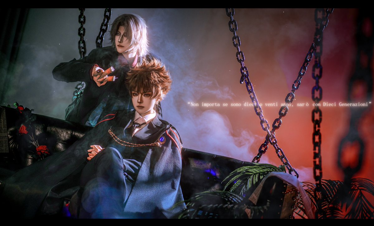 jin_shuo_'s tweet photo. #cosplay  #獄ツナ 
"Non importa se sono diecro venti anni, sarò con Dieci Generazioni"

“不管是10年还是20年，我都要和十代目在一起。” https://t.co/P0yUCpLljs