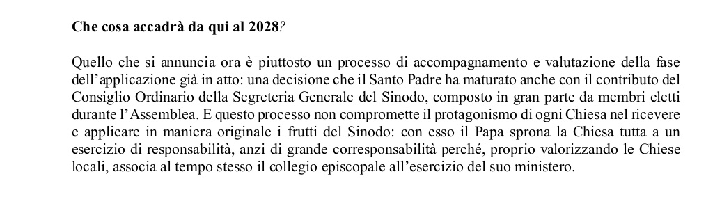 Pontifical Academy Life (@pontacadlife) on Twitter photo Il Sinodo ha offerto e offre gambe e prospettive alla conversione pastorale e missionaria a cui fin
dall'inizio del suo Pontificato <a href="/Pontifex/">Pope Leo XIV</a> ci ha invitato. <a href="/GrechMario/">Card. Mario Grech</a> <a href="/VaticanNews/">Vatican News</a> <a href="/Tornielli/">Andrea Tornielli</a> <a href="/austeni/">Austen Ivereigh</a> <a href="/HolySeePress/">Holy See Press Office</a> Il Sinodo ha offerto e offre gambe e prospettive alla conversione pastorale e missionaria a cui fin
dall'inizio del suo Pontificato <a href="/Pontifex/">Pope Leo XIV</a> ci ha invitato. <a href="/GrechMario/">Card. Mario Grech</a> <a href="/VaticanNews/">Vatican News</a> <a href="/Tornielli/">Andrea Tornielli</a> <a href="/austeni/">Austen Ivereigh</a> <a href="/HolySeePress/">Holy See Press Office</a>