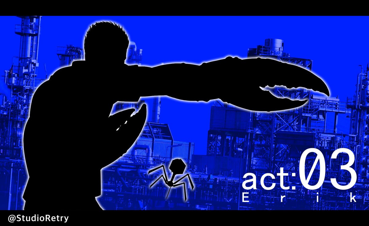 StudioRetry's tweet photo. 【 本編公開 】

=B.I.O.Project= act:03

#バイオプロジェクト
#戦闘技術革新生物

▼Play▼
https://t.co/7VXTAJHuMX https://t.co/vZthmhsMos