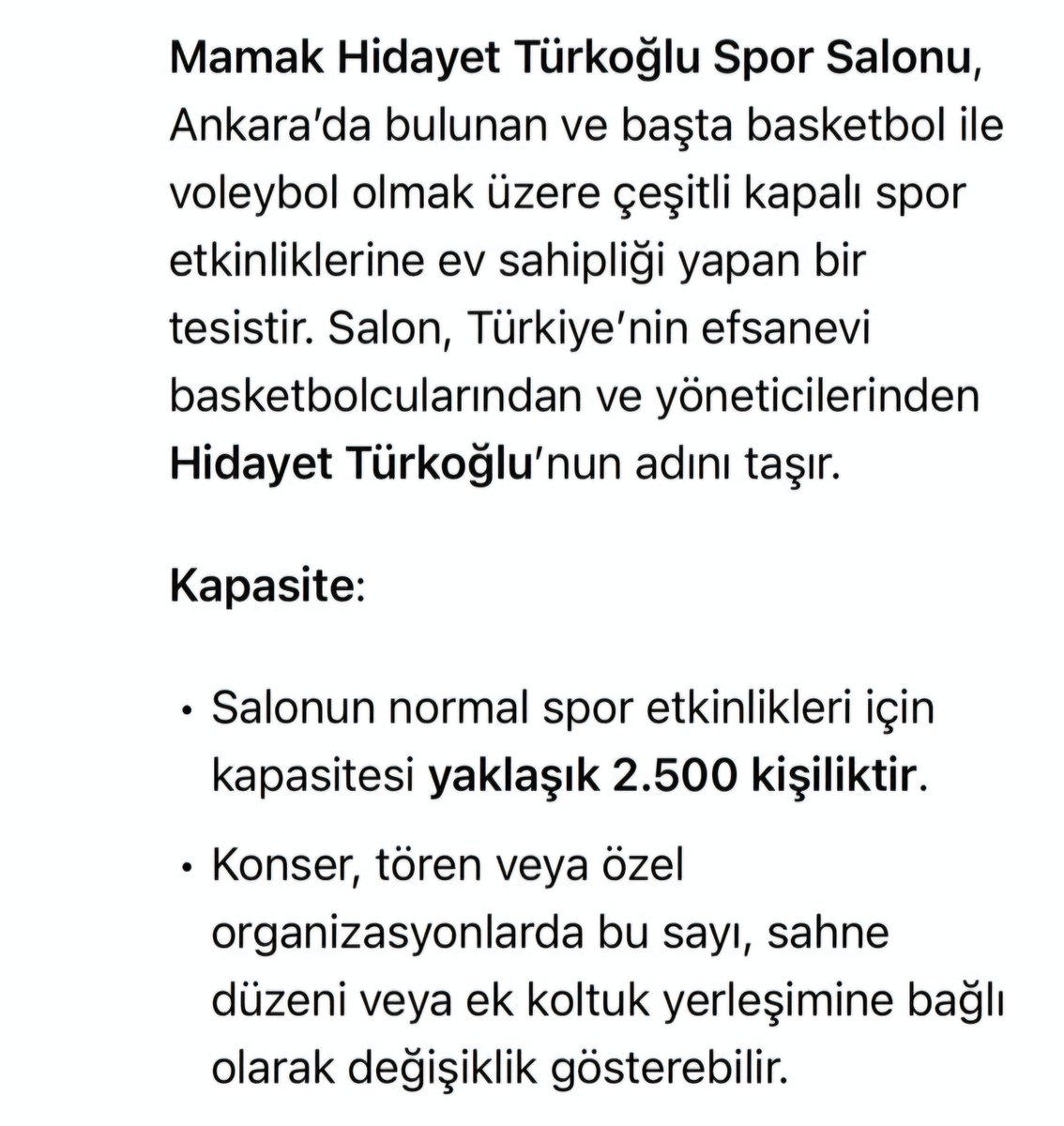 İmamoğlu'nun toplantı yapacağı salonun kapasitesi 2.500 kişilik.

Gittiği illerde yeterli ilgiyi göremeyen İmamoğlu'nun Ankara'da daha büyük salonlar olmasına rağmen katılımın az olacağı düşüncesi ile böyle bir önlem aldığı öğrenildi.