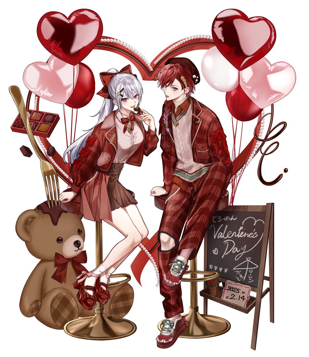 salmonpig's tweet photo. ❤🍫🩵 https://t.co/5xqdB8yKpo