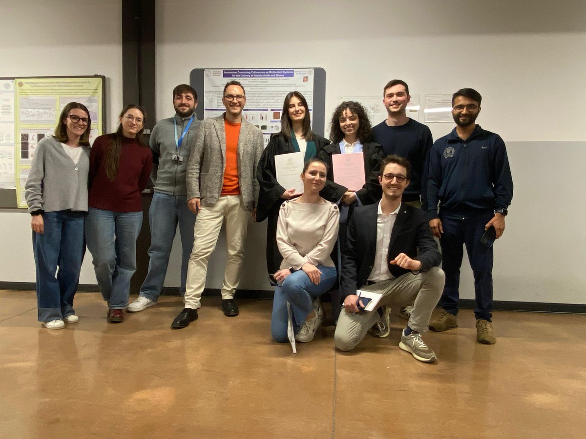 SynCat (@syncatlab) on Twitter photo 🎉 Congratulations to our bachelor students, Aurora and Chiara, who successfully defended their thesis! <a href="/unipr/">Università di Parma</a>
#chemistry #Flow #mechanochemistry 🎉 Congratulations to our bachelor students, Aurora and Chiara, who successfully defended their thesis! <a href="/unipr/">Università di Parma</a>
#chemistry #Flow #mechanochemistry