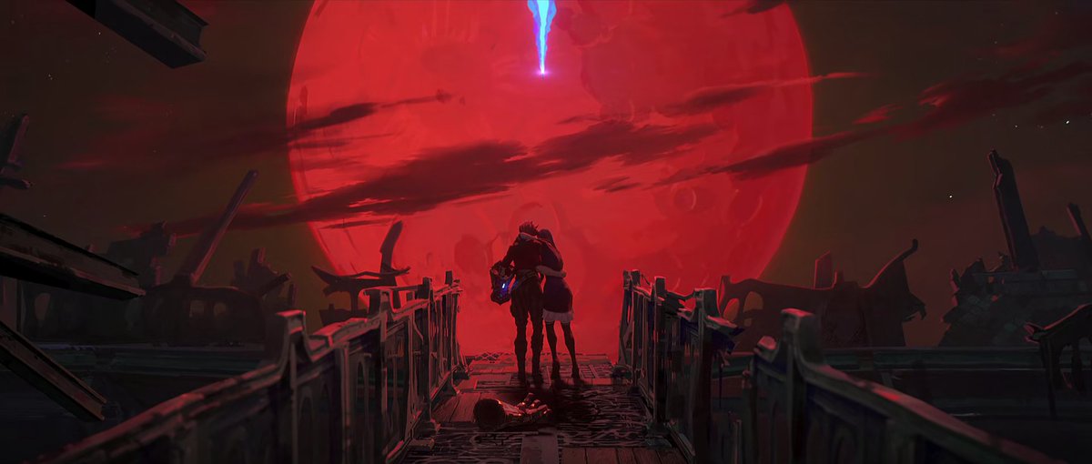 arcaneframe's tweet photo. Arcane - Season 1 Episode 9 - Frame 2178 of 2208 https://t.co/dbcs5RuECo