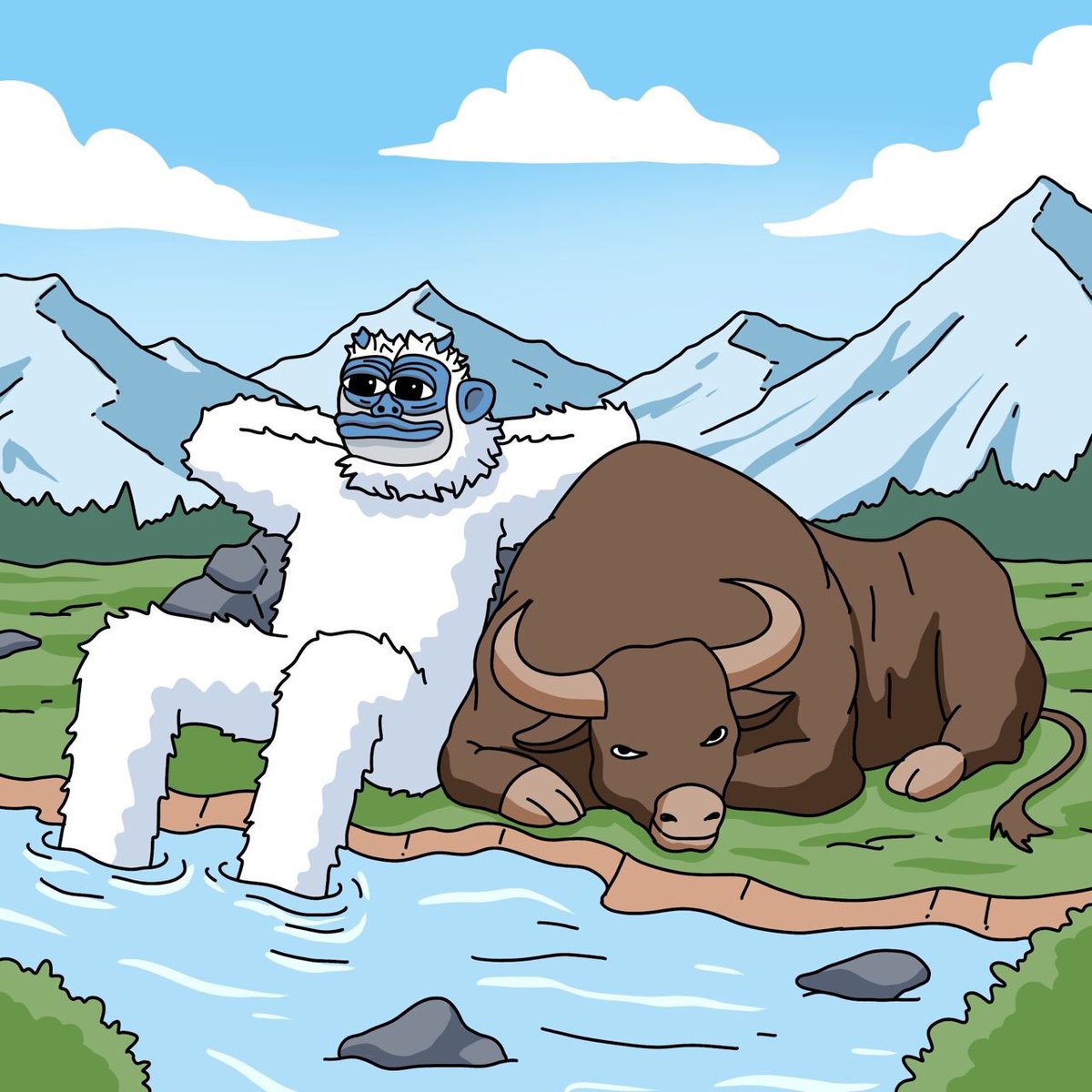 lofitheyeti's tweet image. Went to the mountains this weekend 🗻
