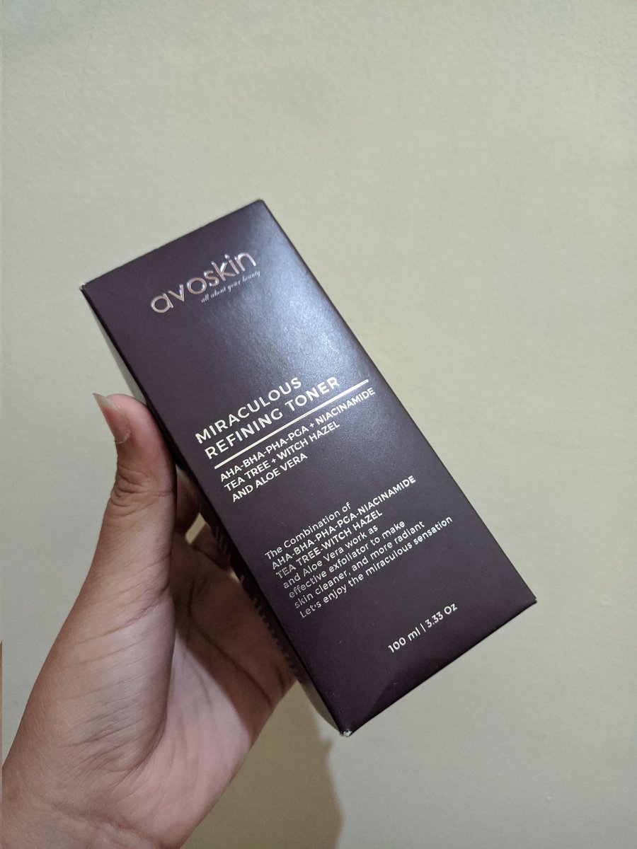 chavapages's tweet photo. WTS avoskin miraculous refining toner

-isi masih 80%
-bisa co 🍊
-masih ada box
-dijual karena ga cocok

price 80k 🫰🏻 https://t.co/70RMWUMNhh