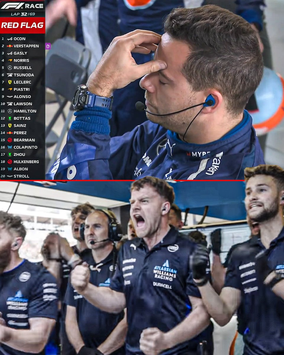If anyone deserved this redemption arc, it's the Williams mechanics 💙