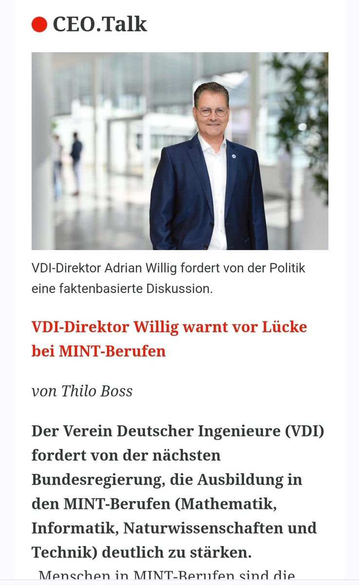 Sarah Janczura (@sarahsjan) on Twitter photo <a href="/Adrian_Willig/">Adrian Willig</a> heute im CEO Briefing von <a href="/TableBriefings/">Table.Briefings</a>. Newsletter gibt es hier als Abo. table.media/ceo <a href="/Adrian_Willig/">Adrian Willig</a> heute im CEO Briefing von <a href="/TableBriefings/">Table.Briefings</a>. Newsletter gibt es hier als Abo. table.media/ceo