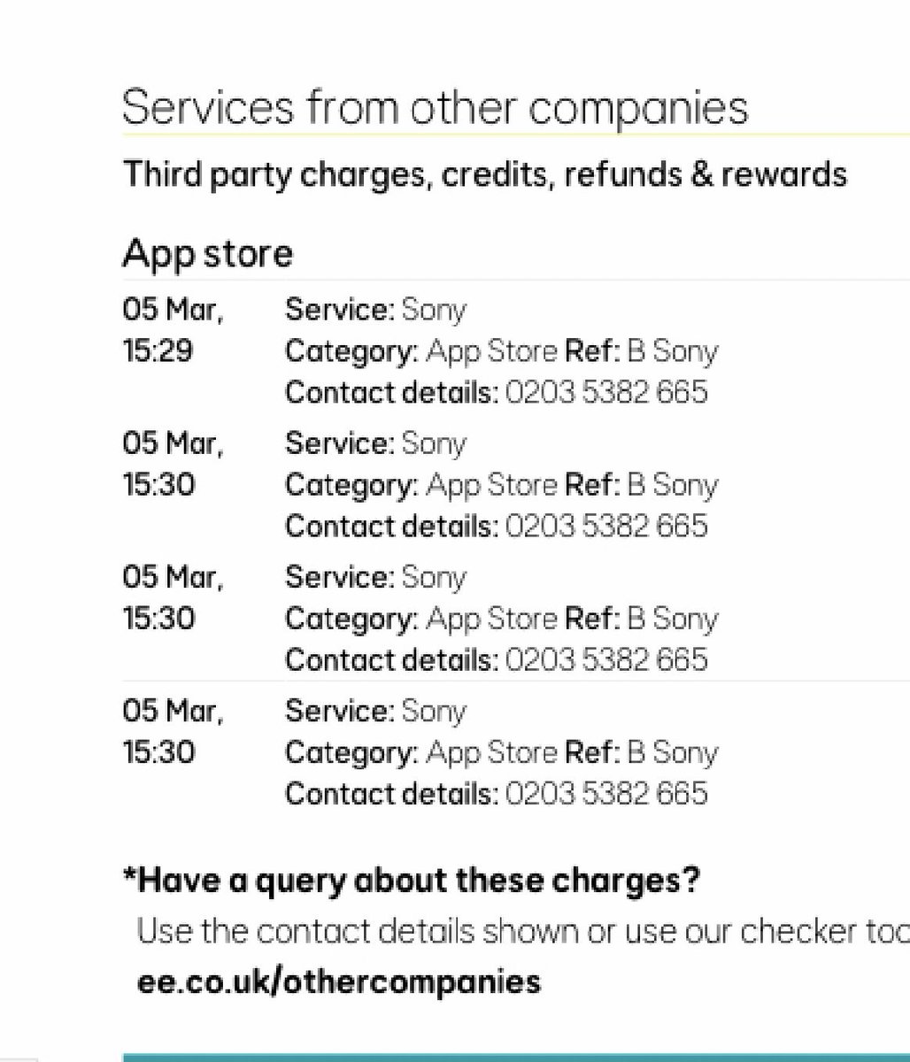MandMirko's tweet photo. @PlayStationUK @SonyElectronics #fraud 
How did your fraud system not pick this up?? The same purchase at the same time??
I do not own a PlayStation ??
Thank you @EE  customer services for your help . https://t.co/y2oct4K1ym