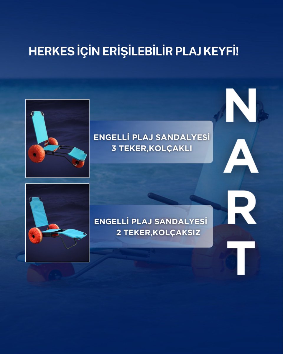🌊 Engelli ve Yaşlılar İçin Özgürlük: Plaj Sandalyeleri! ♿☀️

🌍 denizmarketiyiz.biz
📞 Detaylı bilgi için: 0554 496 60 10
"Herkes İçin Erişilebilir Plaj Keyfi!"
 #denizmalzemeleri #sports #spor #plaj #engelsiztatil #tekerleklisandalye #gezi #travel #havuz #plajsandalyesi