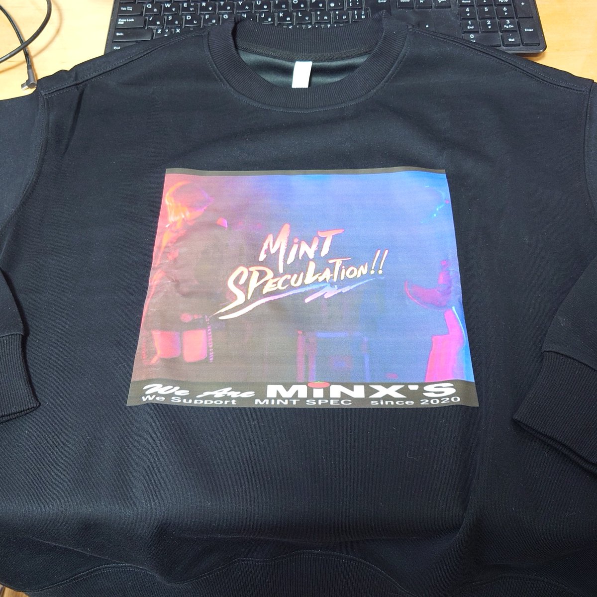 Mac_MiNXS_No01's tweet photo. çŽ æµãªä»²éã®å±±ããŒããðãã¬ãŒã³ããâ£ïžð€©
#MINTSPECULATION!!ã®ããŽ&åçãš #MiNXSð
ã®ããŽãå
¥ã£ãå±±ããŒãªãªãžãã«ãã¶ã€ã³ã®ã¡ããã£ã«ãã³ãããã¬ãŒããŒð
åã«ããªãªãžãã«ã®ãã°ã«ãããšã¢ã¯ã¹ã¿ãããã£ãã®ã«âŠå±±ããŒæ¬åœã«ããããšãð¥¹
ãããããäžç·ã«æ¥œããããð€âš
#ã¿ããšããã¶ https://t.co/TG9qjjaU3C