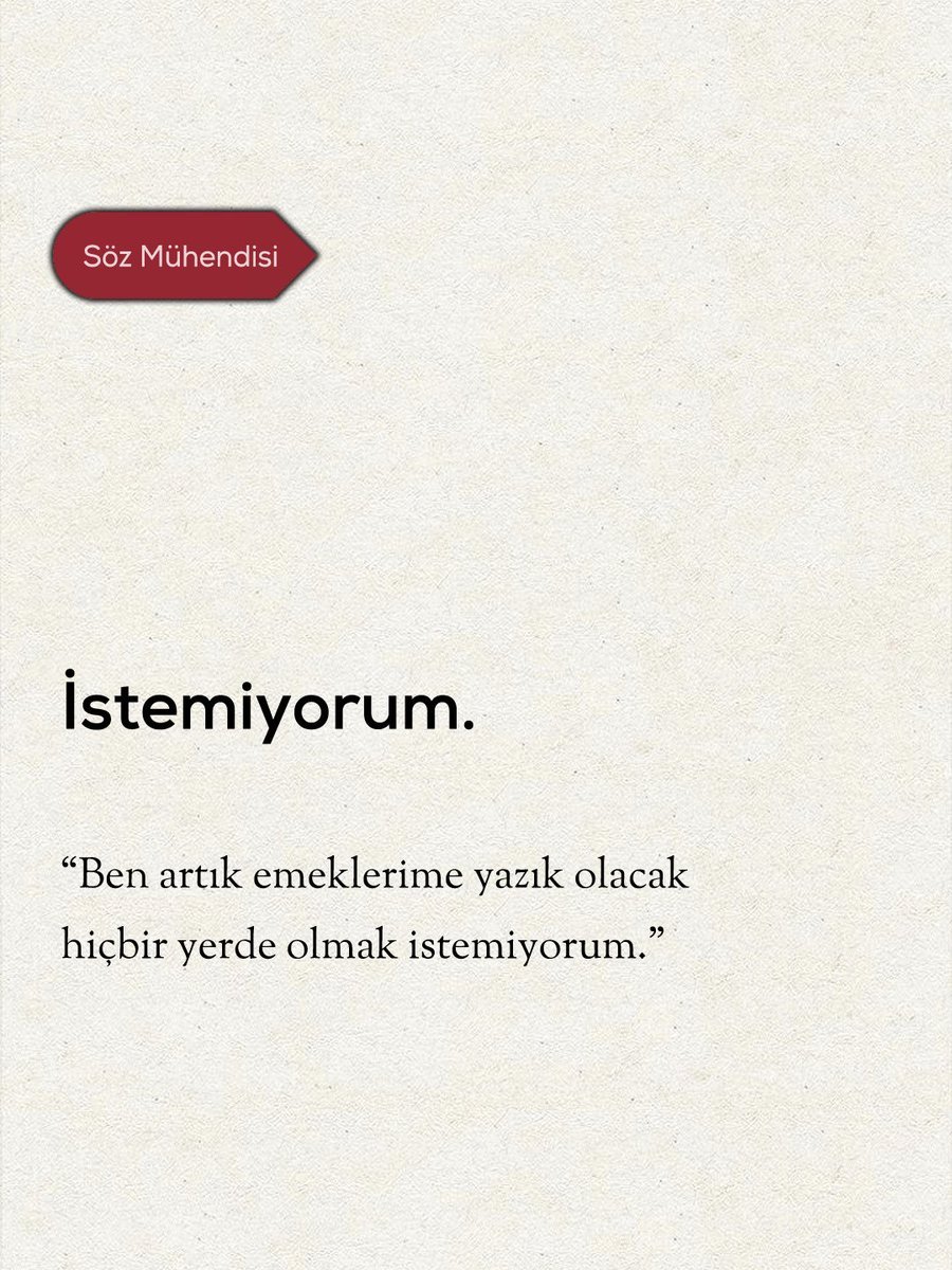 Bu söz beni anlatmış.