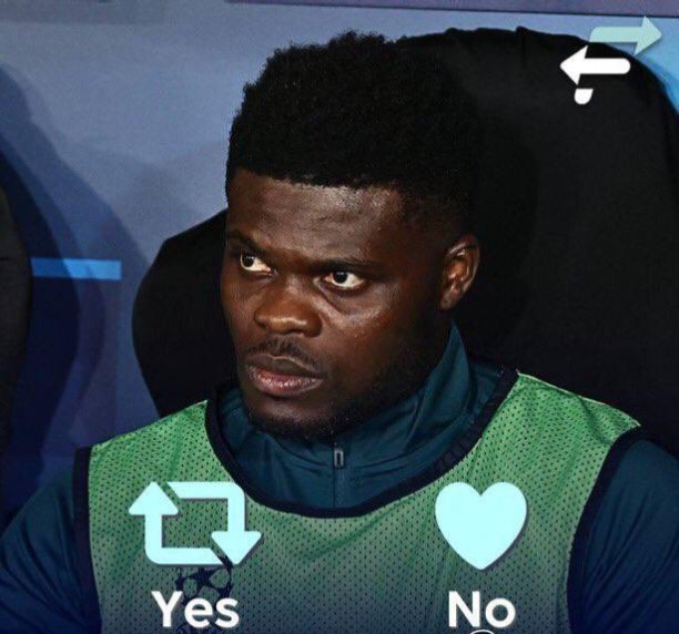 beingblackie_'s tweet image. Should Arsenal extend Thomas Partey's contract 

♻️YES or ❤️ NO