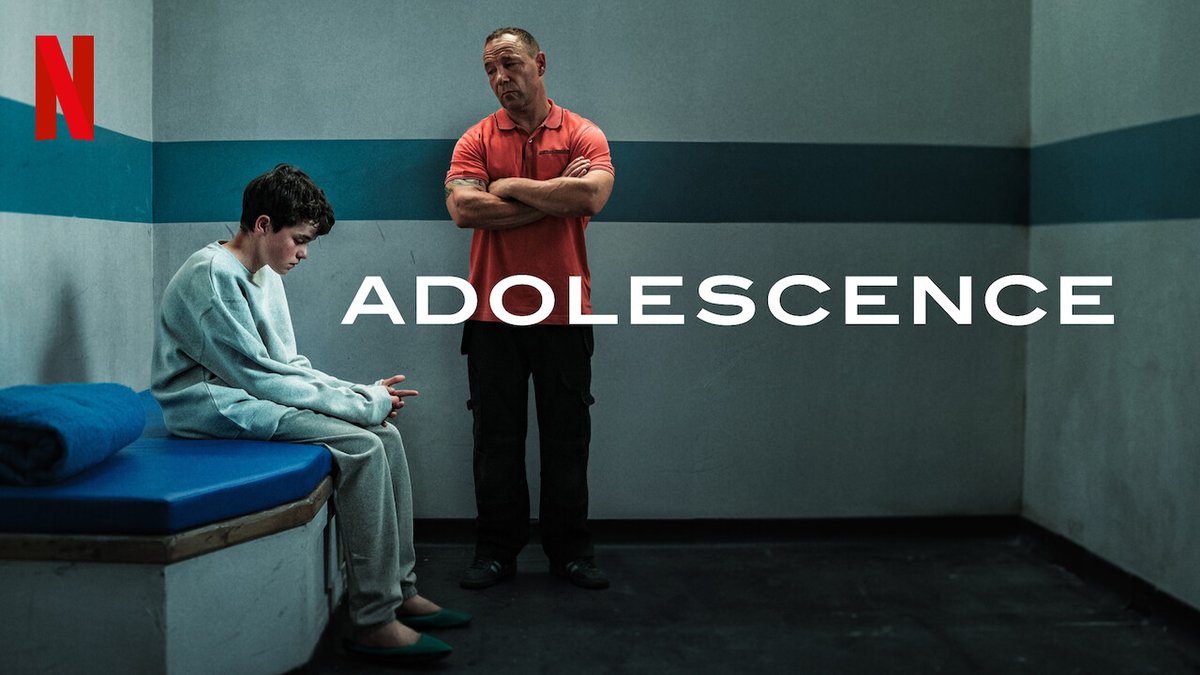 #Adolescence Have just binged all four episodes. Wow. Close to perfection in all aspects. The script, the single camera direction, the performances. Mind blowing. I can't get episode 3 out of my mind. Disturbing and compelling. Please watch it.