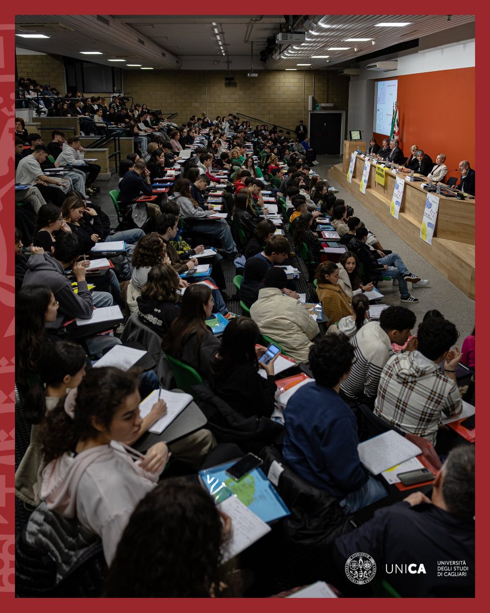 Unistem Day 2025: scienza, libertà e ricerca al centro dell’evento dedicato agli studenti. Oltre 400 giovani a Cagliari per approfondire il ruolo della ricerca e contrastare le fake news. Presenti esperti, giornalisti e atleti. shorturl.at/qcrhe #UniStem #Scienza #Libertà