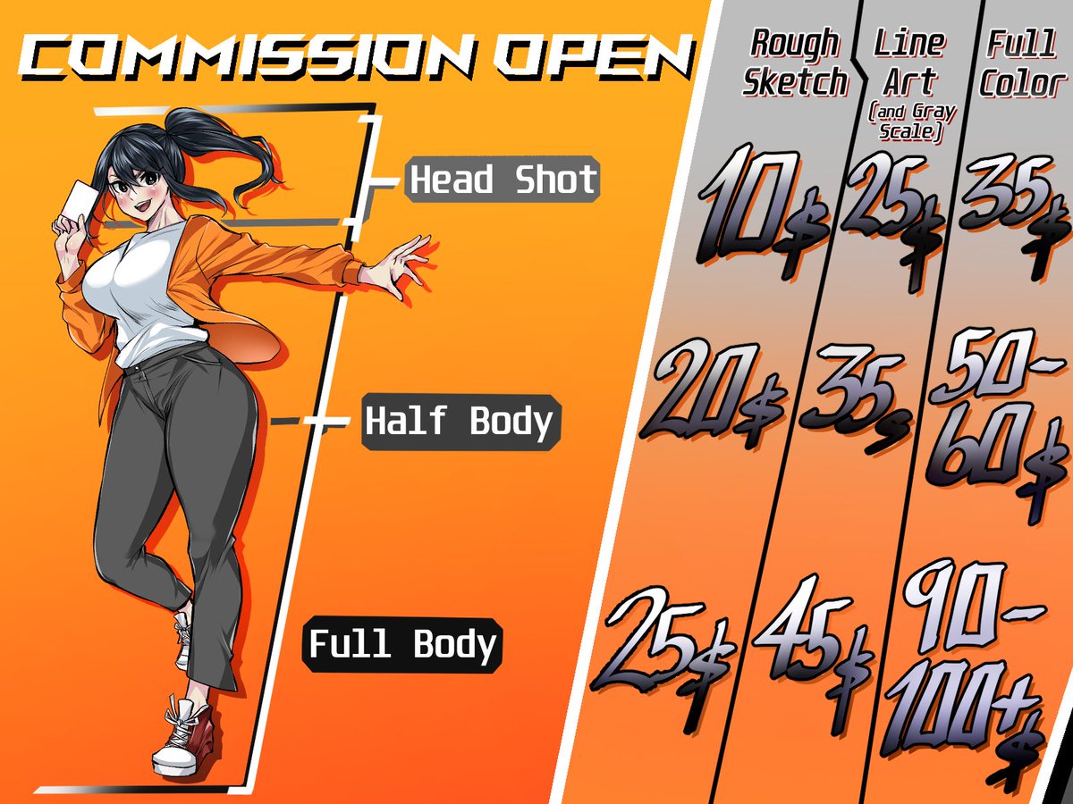nut_lung's tweet photo. Art Commission OPEN!
for 3 Slots
With some price adjustment for Normal Art
If you're interesting in commissioning me feel free to DM me the details. https://t.co/371e6uinRa